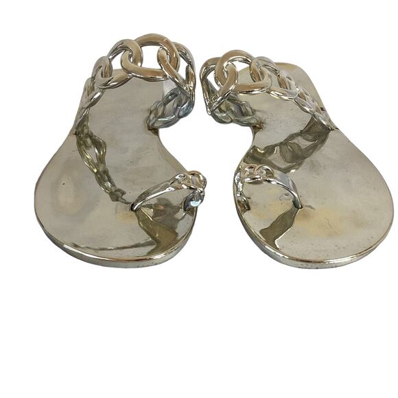 NWOT Casual Toe Loop Detailing Jelly Slippers - Picture 4 of 9